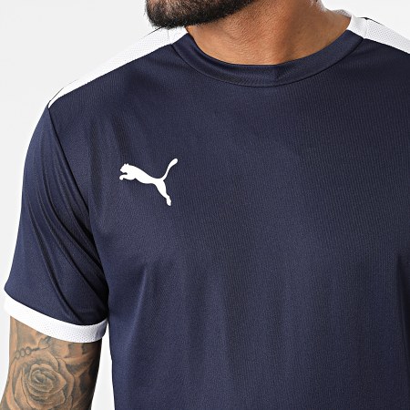 Puma - Tee Shirt Team Liga Bleu Marine