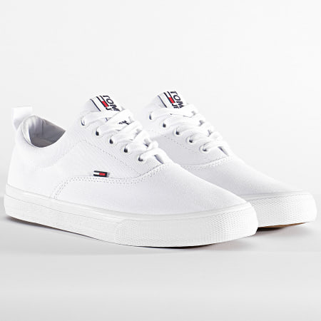 Tommy Jeans - Sneakers classiche da donna Tommy Jeans 0986 Bianco