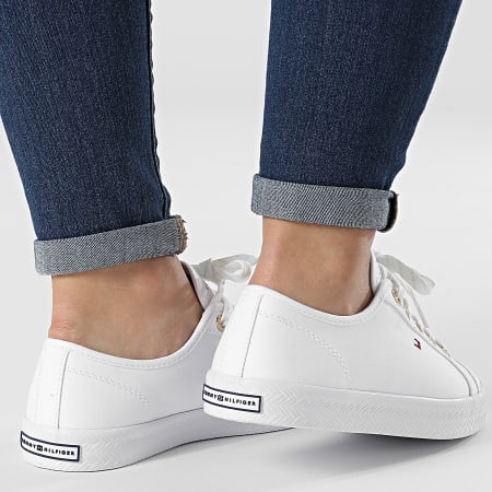Tommy Hilfiger - Zapatillas Essential Nautical 6512 White para mujer