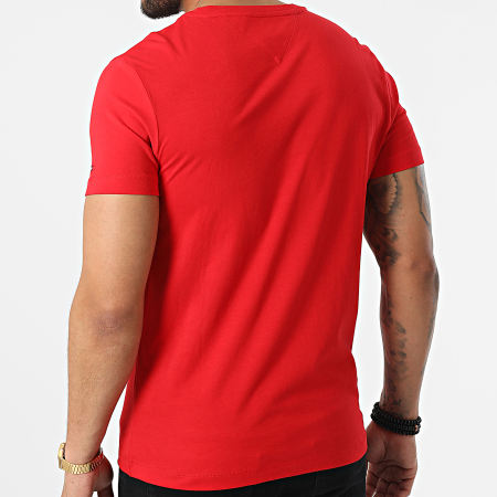 Tommy Hilfiger - Tee Shirt Corp Chest Front 4558 Rouge
