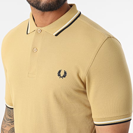 Fred Perry - Polo Manches Courtes M3600 Camel