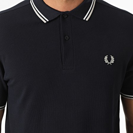 Fred Perry - Polo Manches Courtes M3600 Bleu Marine