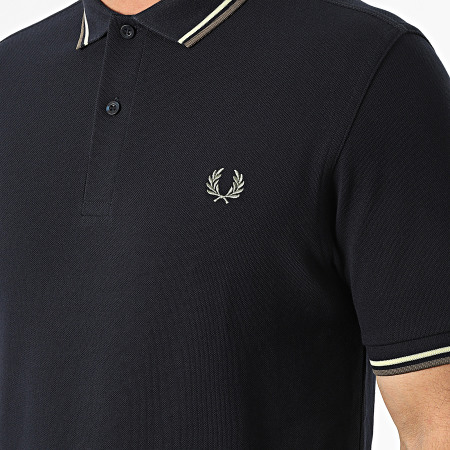 Fred Perry - Polo Manches Courtes M3600 Bleu Marine