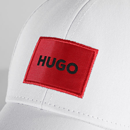 HUGO - Cappuccio 50468754 Bianco