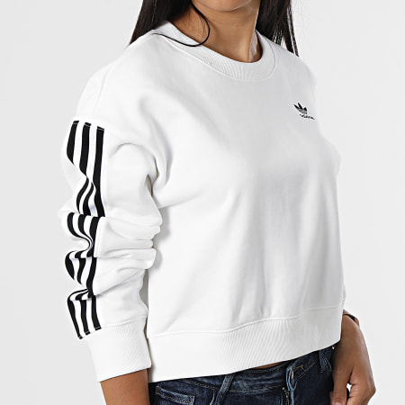 Suéter ADIDAS Sweatshirt Blanco de Mujer, HN8317