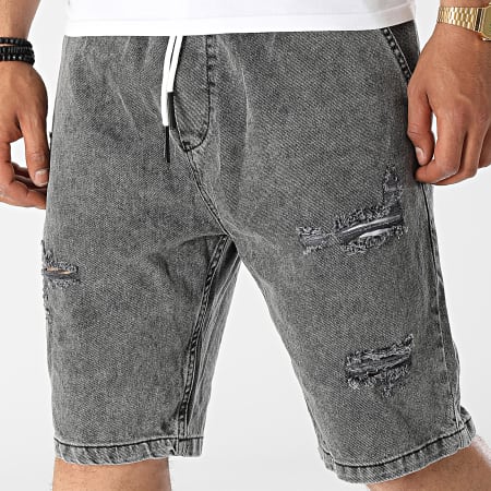 Black Industry - Pantalones cortos FR1229 Gris
