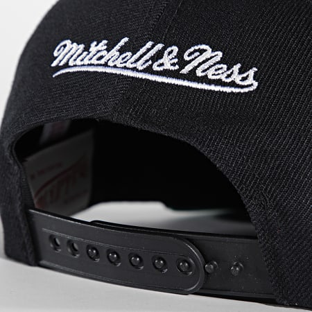 Mitchell and Ness - Casquette Snapback Top Spot Miami Heat Noir