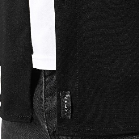 Zelys Paris - Camicia a maniche lunghe nera
