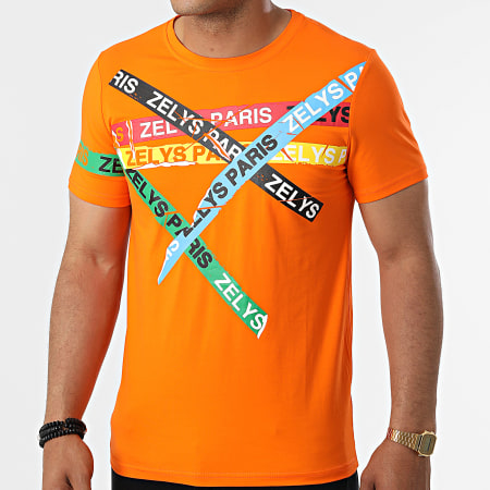 Zelys Paris - Camiseta naranja Nesta