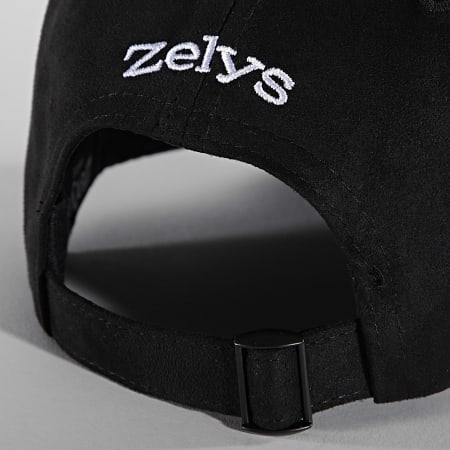 Zelys Paris - Gorra de ante negra