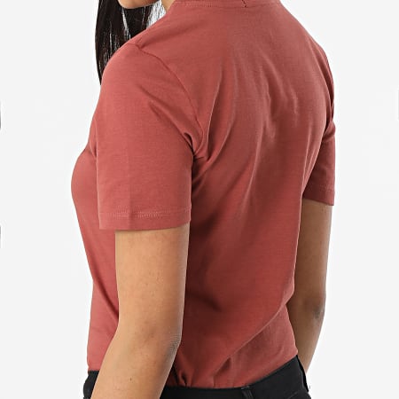 Calvin Klein - Tee Shirt Femme 9135 Rouge Brique