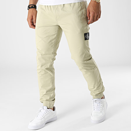 Calvin Klein - Pantaloni da jogging 9656 Verde cachi chiaro