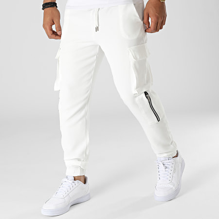 Frilivin - Pantalone Jogger 10106 Bianco