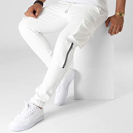 Frilivin - Pantalone Jogger 10106 Bianco