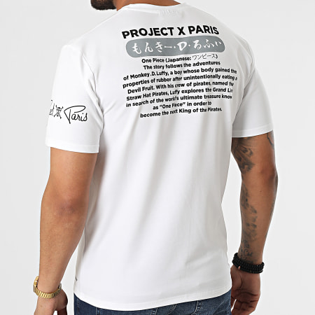 Project X Paris - Tee Shirt One Piece Luffy 2110184 Blanc