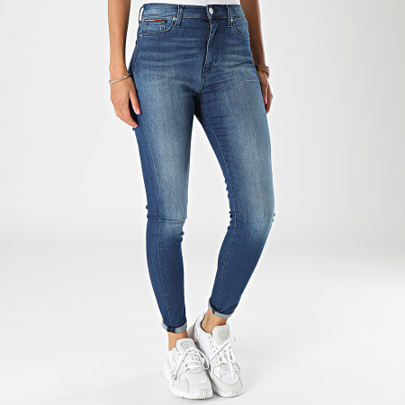 Tommy Jeans - Jeans super skinny da donna Sylvia 9215 Denim blu