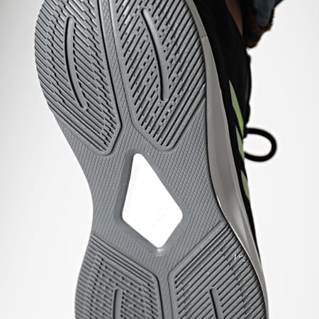 Adidas Performance - Duramo 10 Zapatillas GW4078 Core Negro Calzado Blanco Acid Yellow