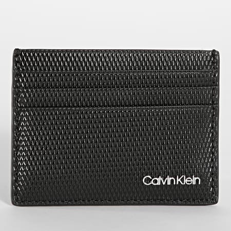 Calvin Klein - Minimalismo 9188 Custodia per carte di credito nera