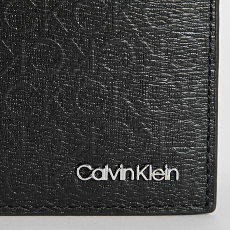 Calvin Klein - Minimalismo Monograma Cartera 9131 Negro