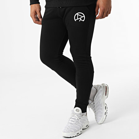 Ensemble De Survetement Logo Noir Blanc