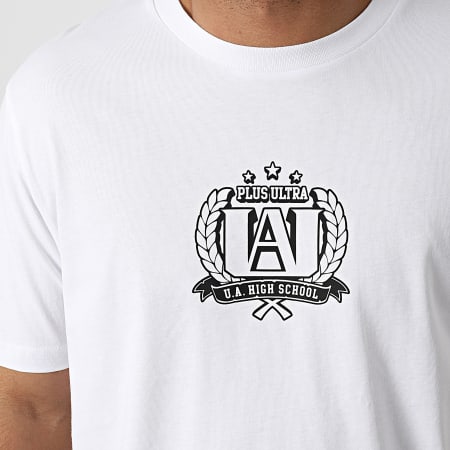 My Hero Academia - Tee Shirt Oversize Large UA Highschool Blanc