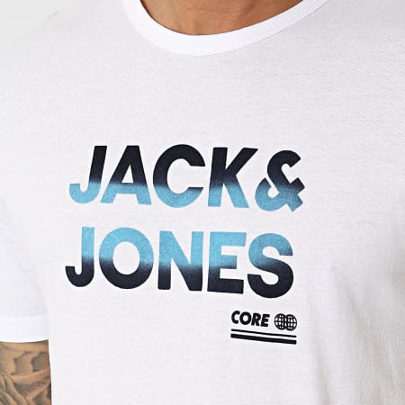 Jack And Jones - Tee Shirt Seth Blanc