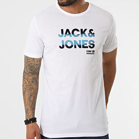 Jack And Jones - Tee Shirt Seth Blanc