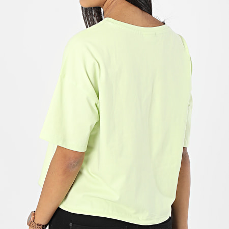 Noisy May - Tee Shirt Femme Crop Duru Vert