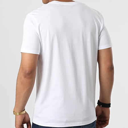 Classic Series - Camiseta Big Logo Blanco Negro