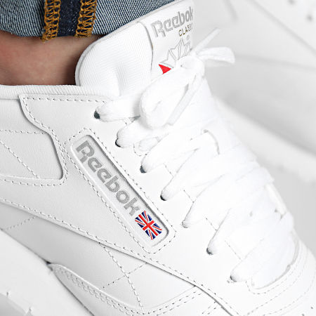 Reebok - Classic Leather GY0953 Footwear White Pure Grey 3 scarpe da ginnastica