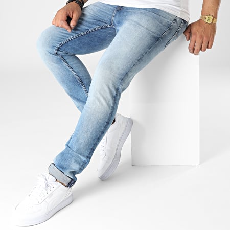 Tommy Jeans - Austin Slim Jeans 9555 Blu Denim
