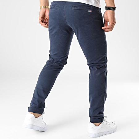 Tommy Jeans - Pantalon Chino Slim Scanton 9595 Bleu Marine