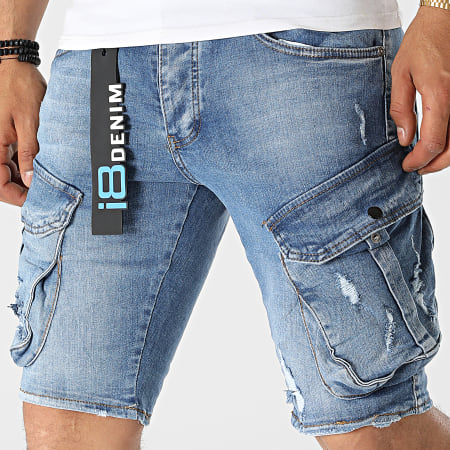 Classic Series - Jeans skinny corti 15383 Blu Denim