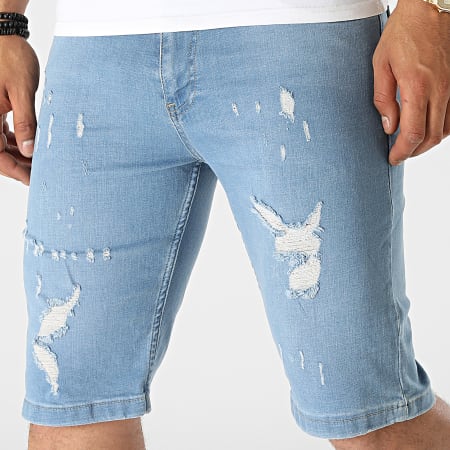 Classic Series - Pantalones cortos vaqueros 7027 Denim azul
