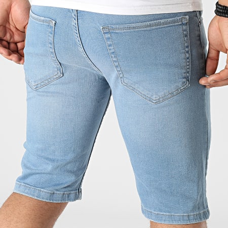 Classic Series - Jean 7027 Pantaloncini di jeans blu