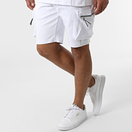 Classic Series - Camiseta oversize Conjunto corto Jogging Y258UST Blanco