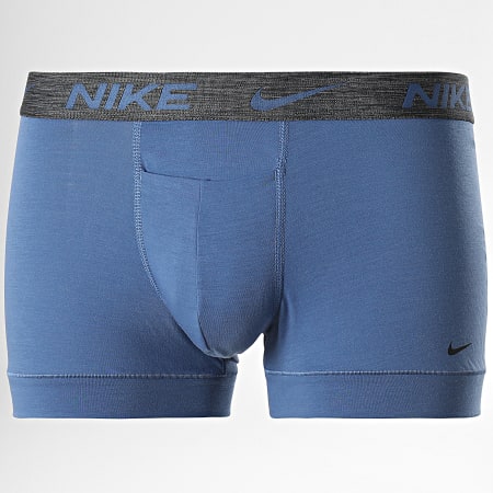 Nike - Juego de 2 bóxers ReLux Dri-Fit KE1077 Azul gris jaspeado