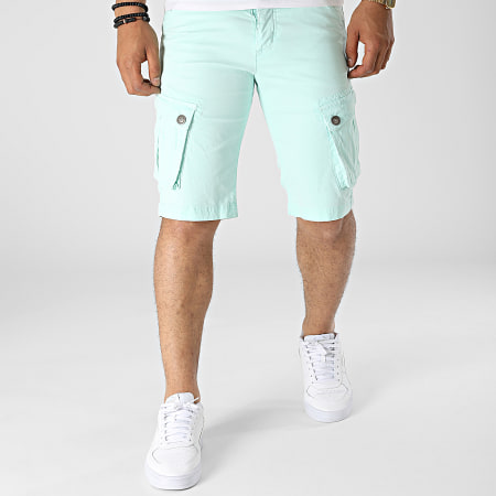 Paname Brothers - Betty Cargo Shorts Verde Menta