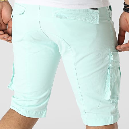 Paname Brothers - Betty Cargo Shorts Verde Menta