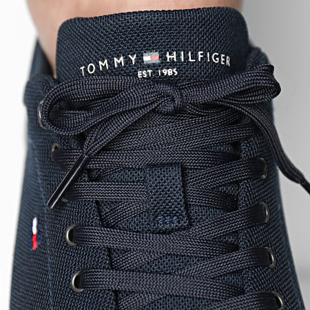Tommy Hilfiger - Baskets Iconic Vulc Lace Mesh Logo 4034 Desert Sky