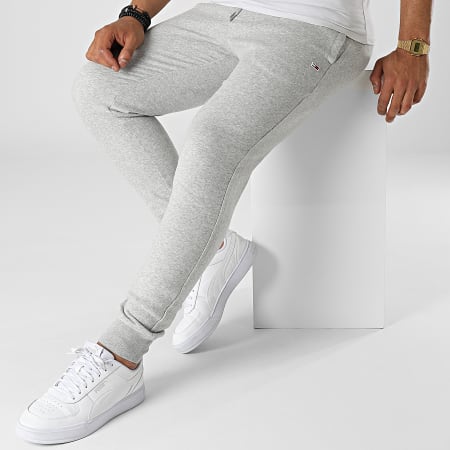 Tommy Jeans - 5380 Pantalón de chándal gris jaspeado