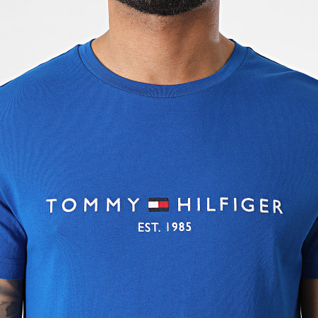 Tommy Hilfiger - Tee Shirt Tommy Logo 1797 Bleu