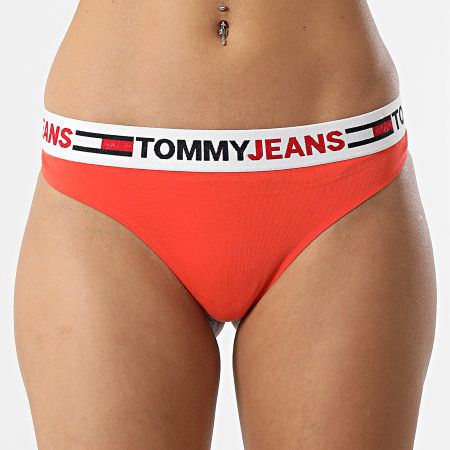 Tommy Jeans - Tanga para mujer 3529 Naranja