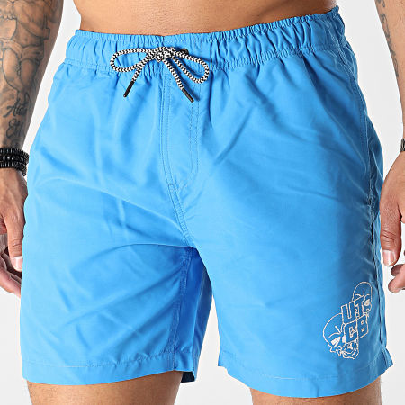 Mac Tyer - Shorts de baño UTCB Azul Blanco