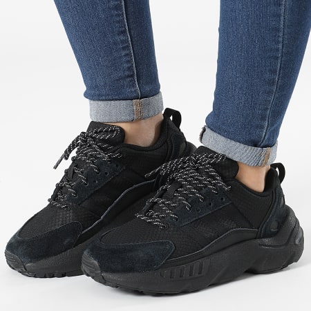 Adidas Originals - ZX 22 Boost Mujer Zapatillas GW3659 Core Negro Nube Blanco