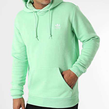 Adidas Originals - Sudadera con capucha Essential H34648 Verde claro