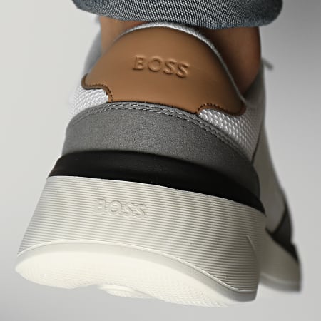 BOSS - Sneakers Dean Runner 50474955 Bianco aperto