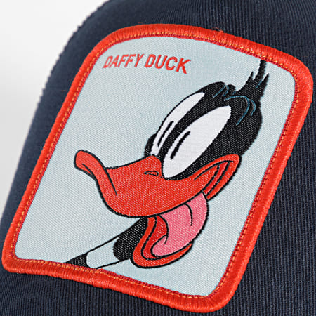Capslab - Casquette Trucker Daffy Duck Bleu Marine