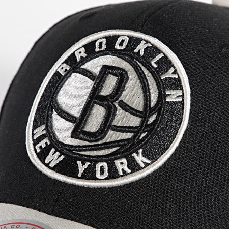Mitchell And Ness - Casquette Snapback Off Team Brooklyn Nets Noir