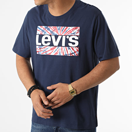 Levi's - Tee Shirt Relaxed Fit 16143 Bleu Marine